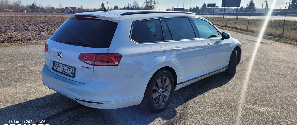 Volkswagen Passat cena 45300 przebieg: 180847, rok produkcji 2016 z Frampol małe 67